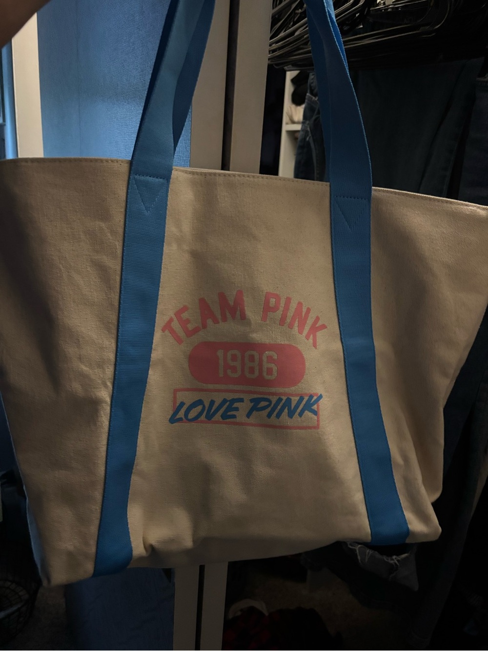 Victoria’s Secret canvas bag